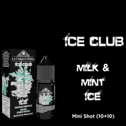 La Tabaccheria Ice Club Milk & Mint Ice – Aroma Mini Shot 10+10