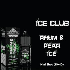La Tabaccheria Ice Club Rhum & Pear Ice – Aroma Mini Shot 10+10