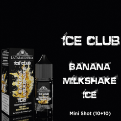 La Tabaccheria Ice Club Banana Milkshake Ice – Aroma Mini Shot 10+10