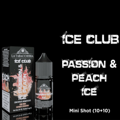 La Tabaccheria Ice Club Passion & Peach Ice – Aroma Mini Shot 10+10