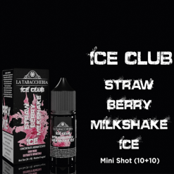 La Tabaccheria Ice Club Strawberry Milkshake Ice – Aroma Mini Shot 10+10