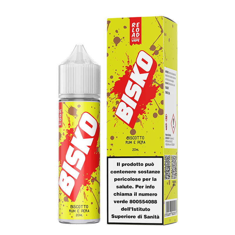 Bisko Biscotto Rum e Pera - Aroma Shot 20ml