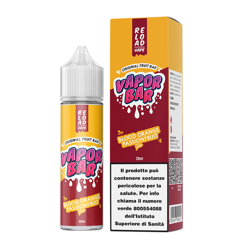 VaporBar Blood Orange Passionfruit Ice - Aroma Shot 20ml