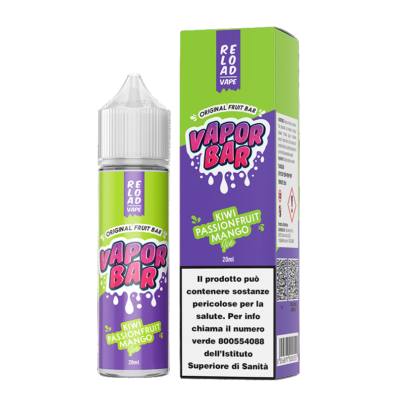 VaporBar Kiwi Passionfruit Mango Ice - Aroma Shot 20ml