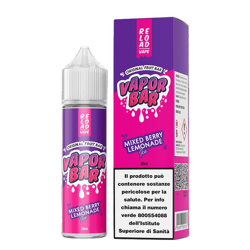 VaporBar Mixed Berry Lemonade Ice - Aroma Shot 20ml