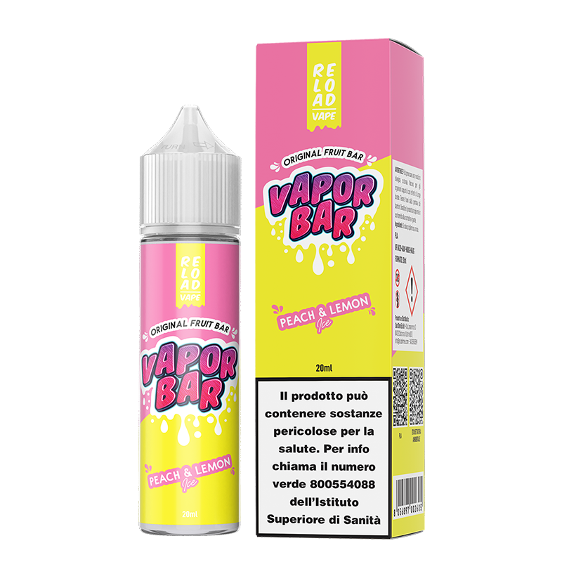 VaporBar Peach Lemon Ice - Aroma Shot 20ml