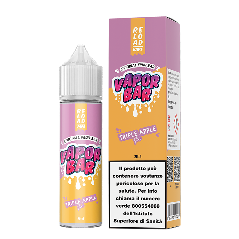 VaporBar Triple Apple Ice - Aroma Shot 20ml