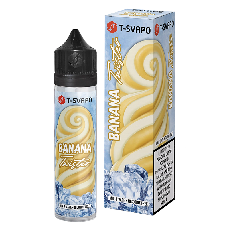 T-Svapo Twister Banana - Scomposto 20ml