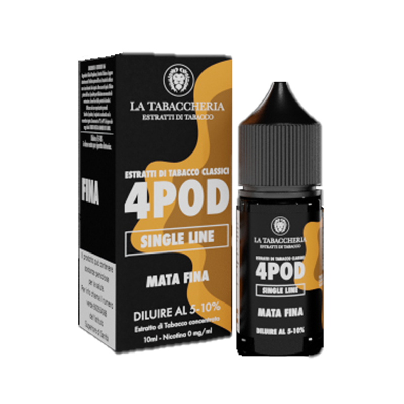La Tabaccheria Estratti di Tabacco 4Pod Mata Fina - Aroma 10ml