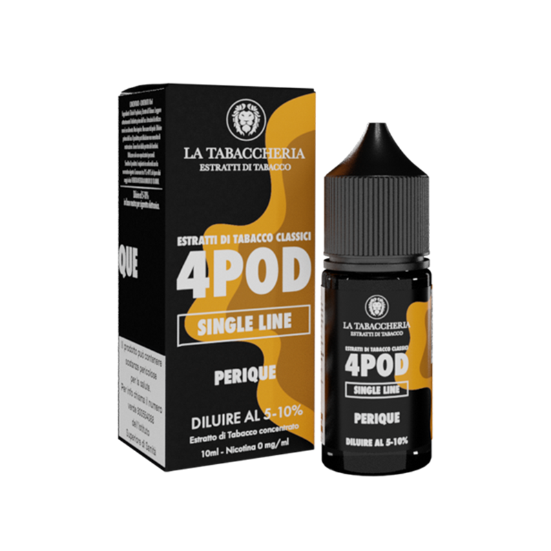 La Tabaccheria Estratti di Tabacco 4Pod Perique - Aroma 10ml