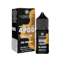 La Tabaccheria Estratti di Tabacco 4Pod Red Virginia - Aroma 10ml